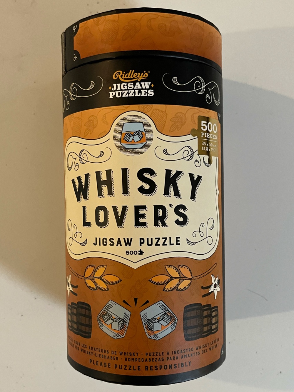 Whisky Lovers Jigsaw Puzzle - 500 piece